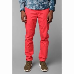 Cheap Monday M Red Kwan Skinny Chino Pant UO NWT